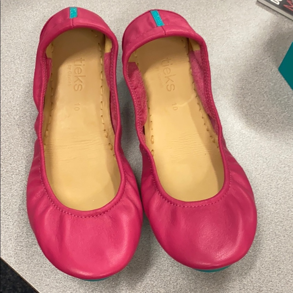 Tieks Flats - Hot Pink
